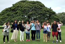社員旅行でハワイへ