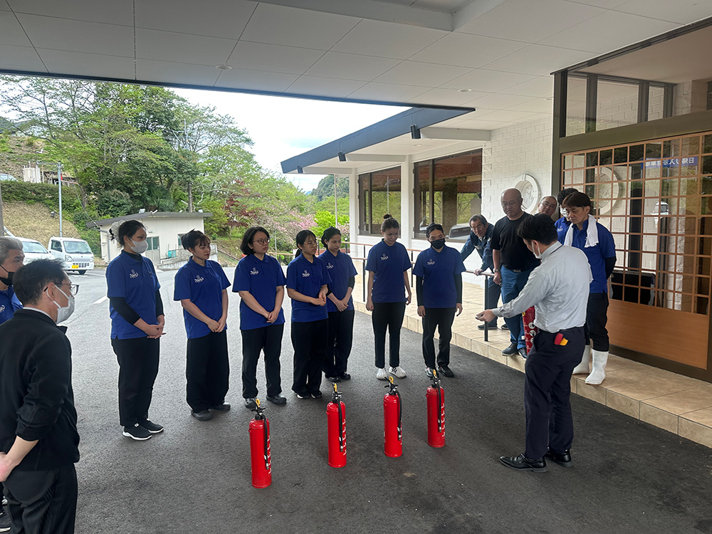 株式会社光会館 ふろんでん防火訓練